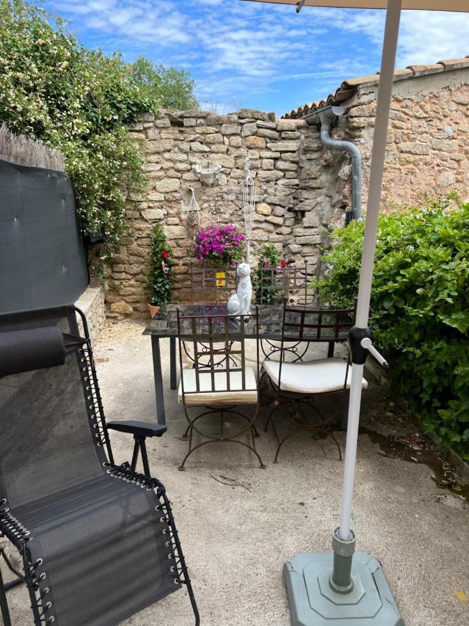 La Terrasse De Caromb Face Au Mont Ventoux Avec Clim Lejlighed Eksteriør billede